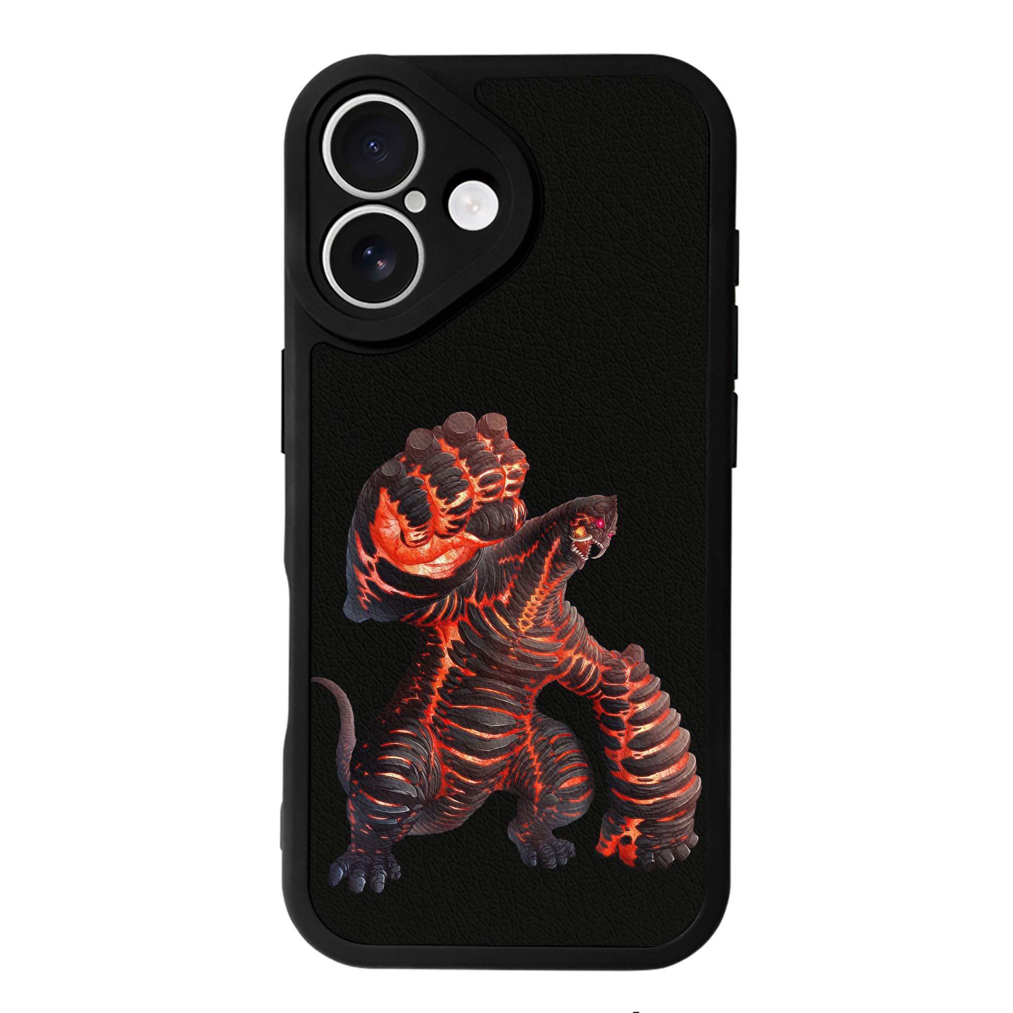 （画像用） ウルトラマン Ultraman 【iPhone 16シリーズ対応】シリコンスマホケース（レザー調） 材質：シリコン